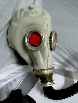 Gasmaske Maske Mundschutz Gesichtsmaske Schutzhandschuhe ABC Schutzkleidung